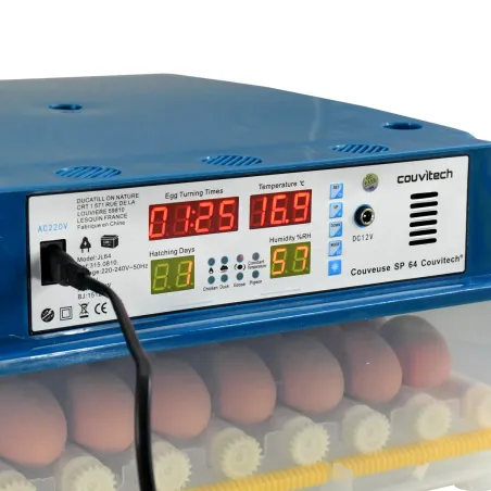 Couveuse auto 64 œufs Couvitech® - Incubation pro
