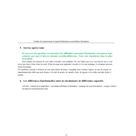 Couveuse auto 64 œufs Couvitech® - Incubation pro