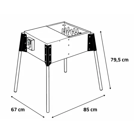 Plumeuse humide 30 doigts OLBA - 50 volailles/heure