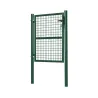 Portillon grillagé 1x1m vert maille 50mm serrure