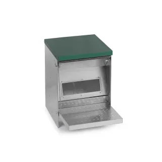 Mangeoire anti-nuisibles Rooster 5kg - Acier galvanisé