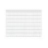 Grillage rigide 200x153 cm - Maille 55x200 mm - Époxy galvanisé