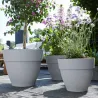 Pot de fleurs Ø30xH25cm Elho® gris en plastique recyclé