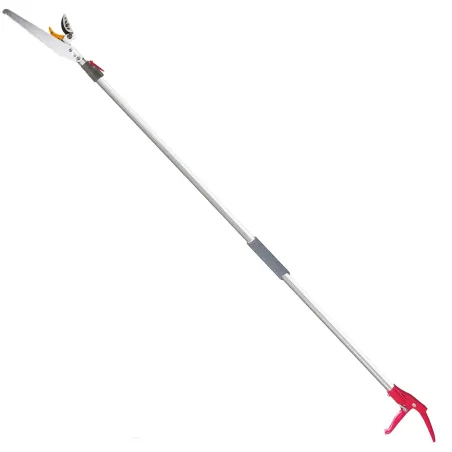 Sécateur 2-en-1 télescopique coupe & scie jusqu'à 4m