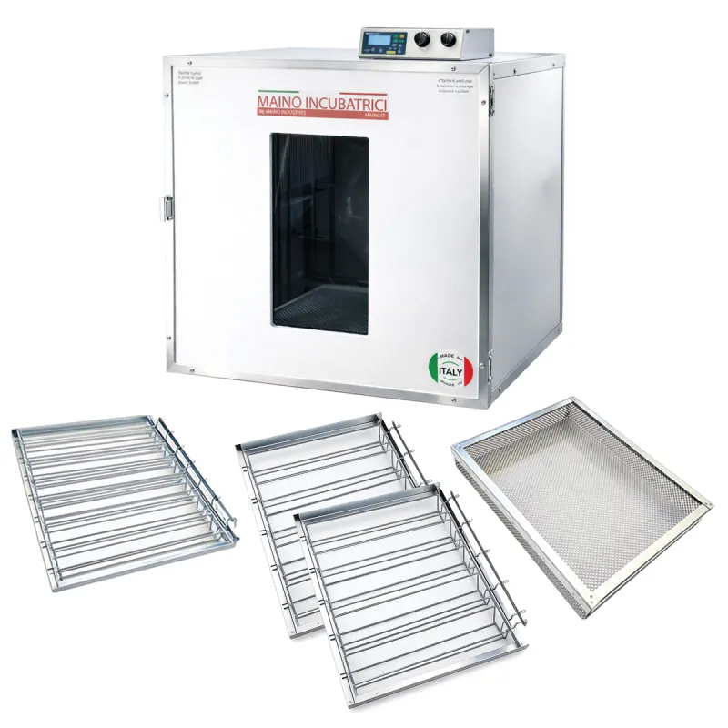 Couveuse évolutive 147 œufs - tiroirs caille à oie - MAINO