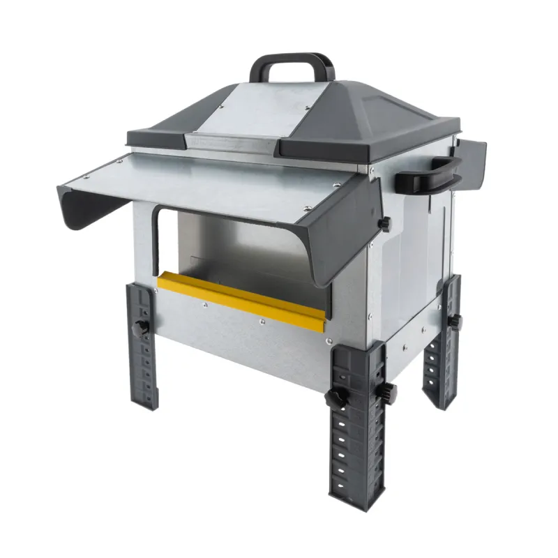 Mangeoire Robust® 12kg - Acier galvanisé pour volailles