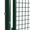 Portillon grillagé vert 1x1,5m maille 50mm sécurisé