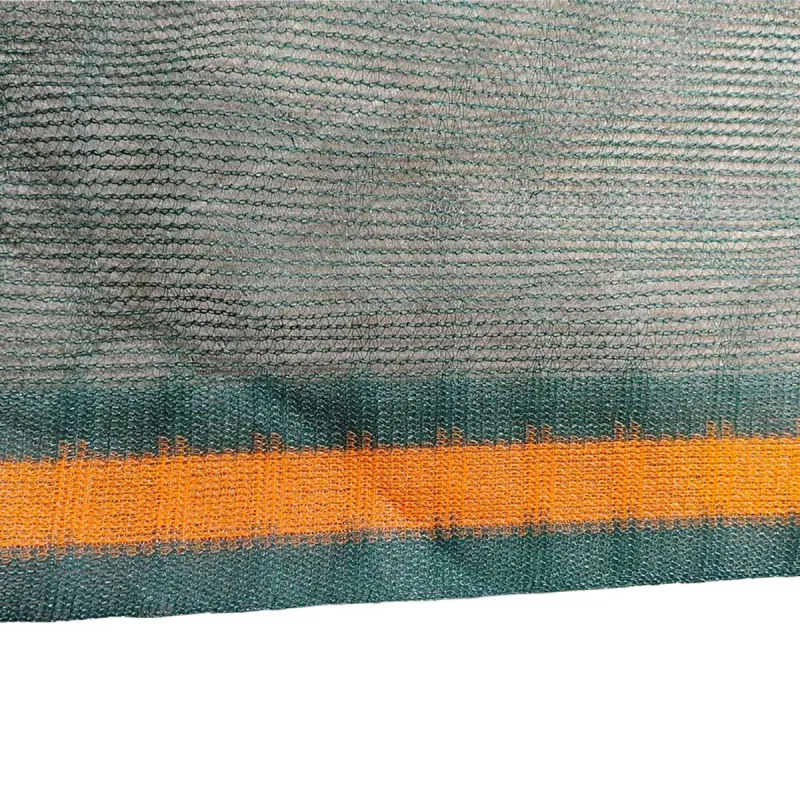 Filet récolte pro 6x6m - Bordure orange - 95 g/m²