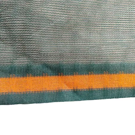 Filet récolte pro 6x6m - Bordure orange - 95 g/m²