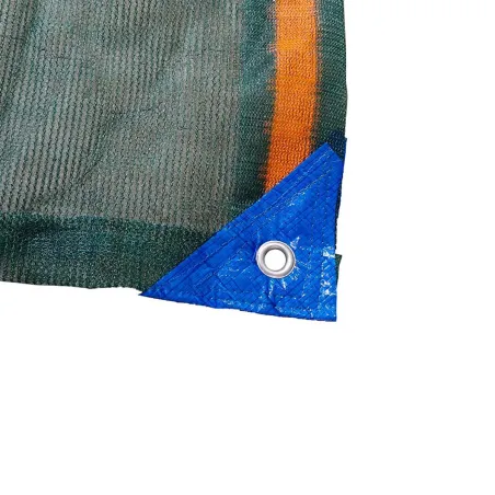 Filet récolte pro 6x6m - Bordure orange - 95 g/m²