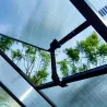 Serre aluminium 3,13 m² - Polycarbonate 177x177x192 cm