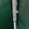 Tonnelle pliante 3x3 m acier vert avec parois latérales