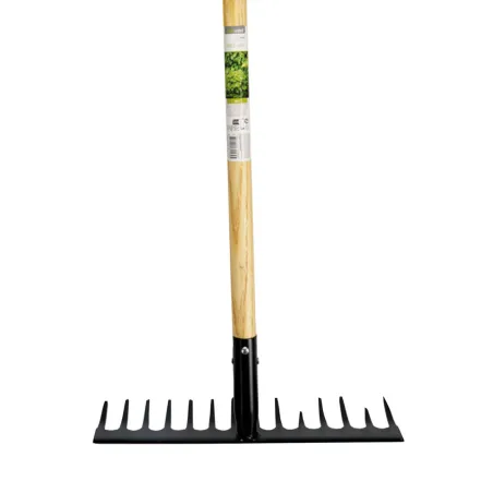 Râteau Progarden 143 cm - Manche bois 14 dents robuste