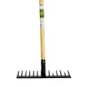 Râteau Progarden 143 cm - Manche bois 14 dents robuste