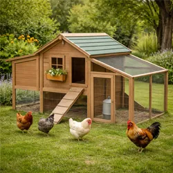 Poulaillers pour poules épanouies