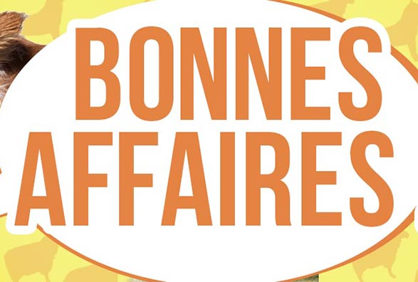 Bonnes affaires