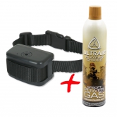 Collier anti aboiement à spray + bouteille gaz