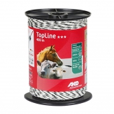 Fil Top Line plus 400m Blc/noir 6*0.25mm