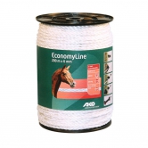 Cordelette blanche 6mm 200m 6*0.2mm acier inoxydable