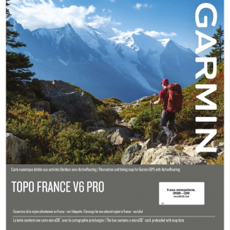 	CARTE GARMIN TOPO FRANCE V6 PRO - FRANCE ENTIRE ET DROM-COM