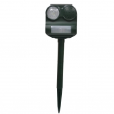Répulsif oiseaux solaire sonique à flash lumineux