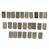 Alphabet pour pince à tatouer 5mm (sans I,O,Q)