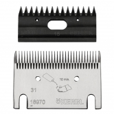 Jeu de peignes premium 21/23 dents