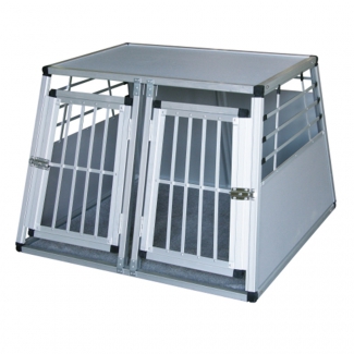 Box de transport pour chiens 2 portes