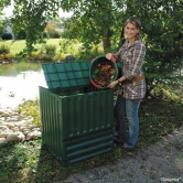 Composteur 600 L  Eco-King vert Bac à compost monobloc