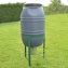 Kit agrainoir 12V + bidon 220L + support + batterie 12V + panneau solaire