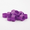 Bagues  clips 12 mm (mauve)