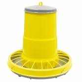 Trémie plastique jaune