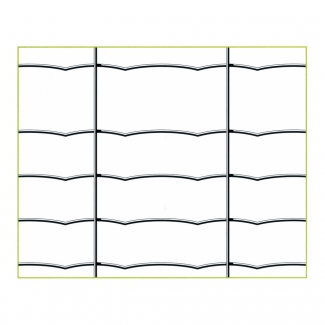 grillage rempart leger ht 1,2 m  50 m