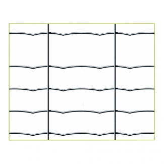 grillage rempart leger ht 1,5 m  50 m