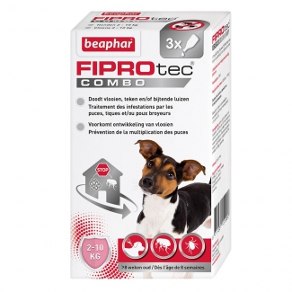 Fiprotec Combo,3 pipettes (petit chien)