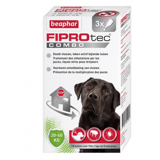 Fiprotec Combo,3 pipettes (grand  chien)