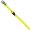 Collier fluo clip rapide 60cm jaune