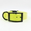 Collier fluo clip rapide 60cm jaune