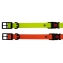 Collier fluo clip rapide 60cm jaune