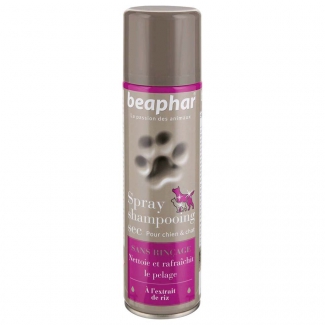Spray shampooing sec sans rinçage pour chien et chat Beaphar®