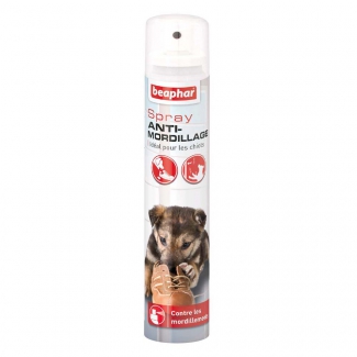 Spray anti-mordillage pour chien