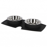 Gamelle inox Clever avec tapis silicone