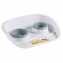 Support  gamelles pour chien 46x35x11cm
