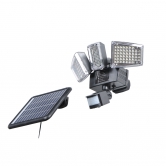 Projecteur solaire de jardin 3 ttes