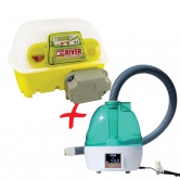 Couveuse automatique12 oeufs River Humidificateur Nebula