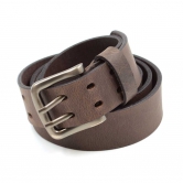 Ceinturon cuir double ardillon