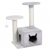 Kerbl Tipi Tente pour chat - Weiss/Rot