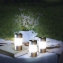 4 luminaires de jardin