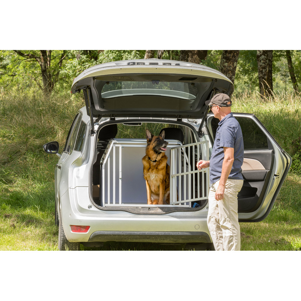 Cage pour chien 77,5 x 53 x 59 cm Caisse de transport pour chien