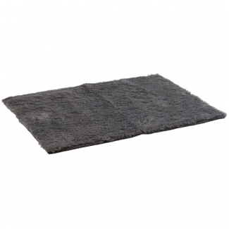 Tapis Furbed gris, 100x75cm